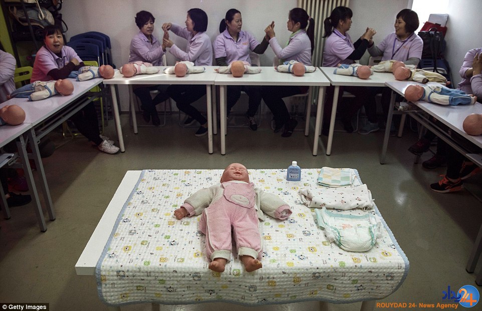 در دانشگاه بچهداری چین چه خبر است؟ (تصاویر) در دانشگاه بچهداری چین چه خبر است؟ (تصاویر)