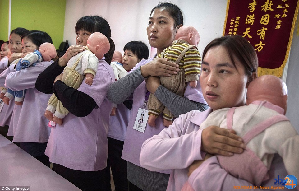 در دانشگاه بچهداری چین چه خبر است؟ (تصاویر) در دانشگاه بچهداری چین چه خبر است؟ (تصاویر)