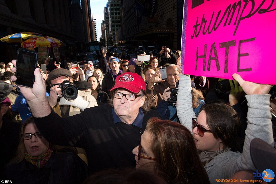 گسترش اعتراضات ضدترامپ در سرتاسر آمریکا (تصاویر) گسترش اعتراضات ضدترامپ در سرتاسر آمریکا (تصاویر)