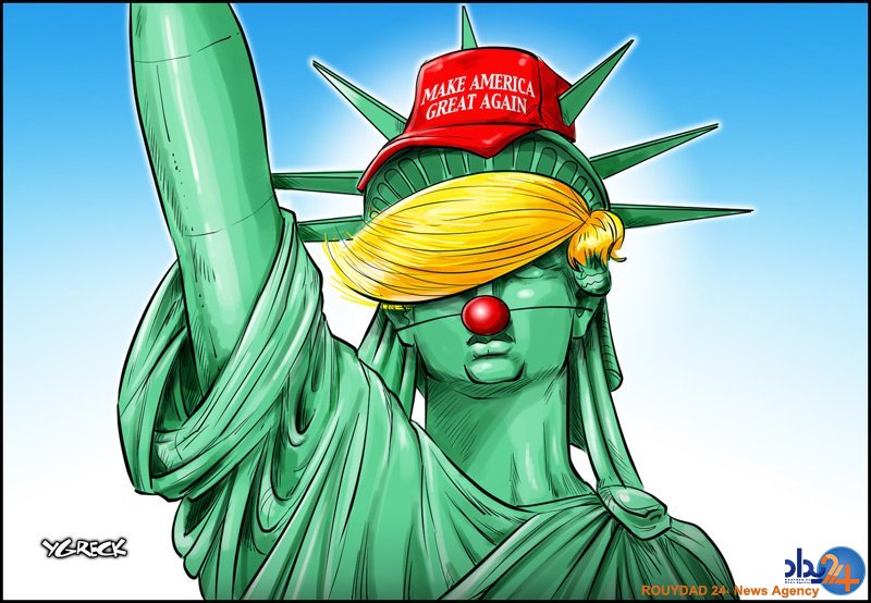 واکنش کارتونیستهای جهان به پیروزی ترامپ (تصاویر) واکنش کارتونیستهای جهان به پیروزی ترامپ (تصاویر)