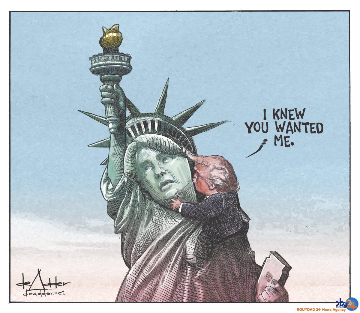 واکنش کارتونیستهای جهان به پیروزی ترامپ (تصاویر) واکنش کارتونیستهای جهان به پیروزی ترامپ (تصاویر)