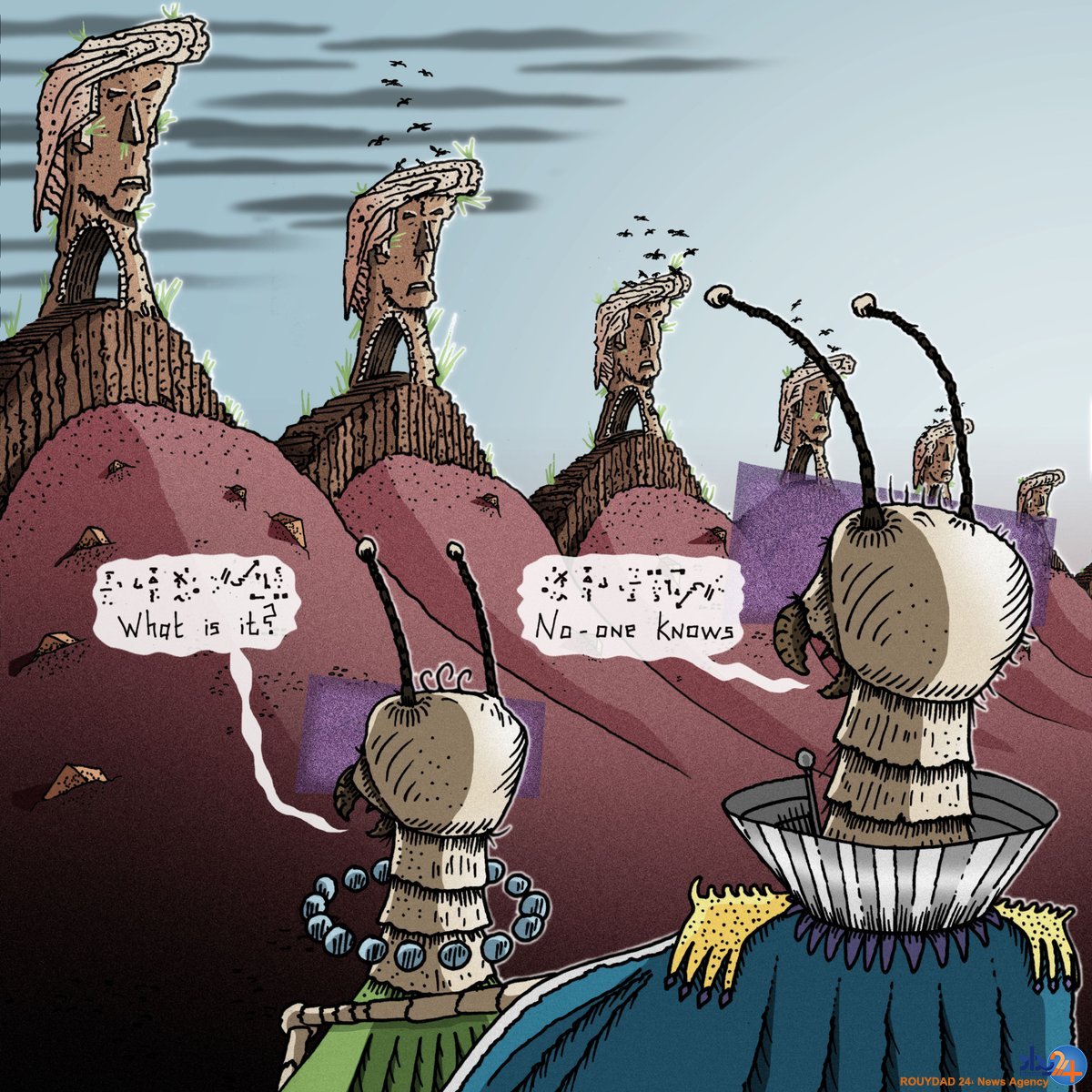 واکنش کارتونیستهای جهان به پیروزی ترامپ (تصاویر) واکنش کارتونیستهای جهان به پیروزی ترامپ (تصاویر)