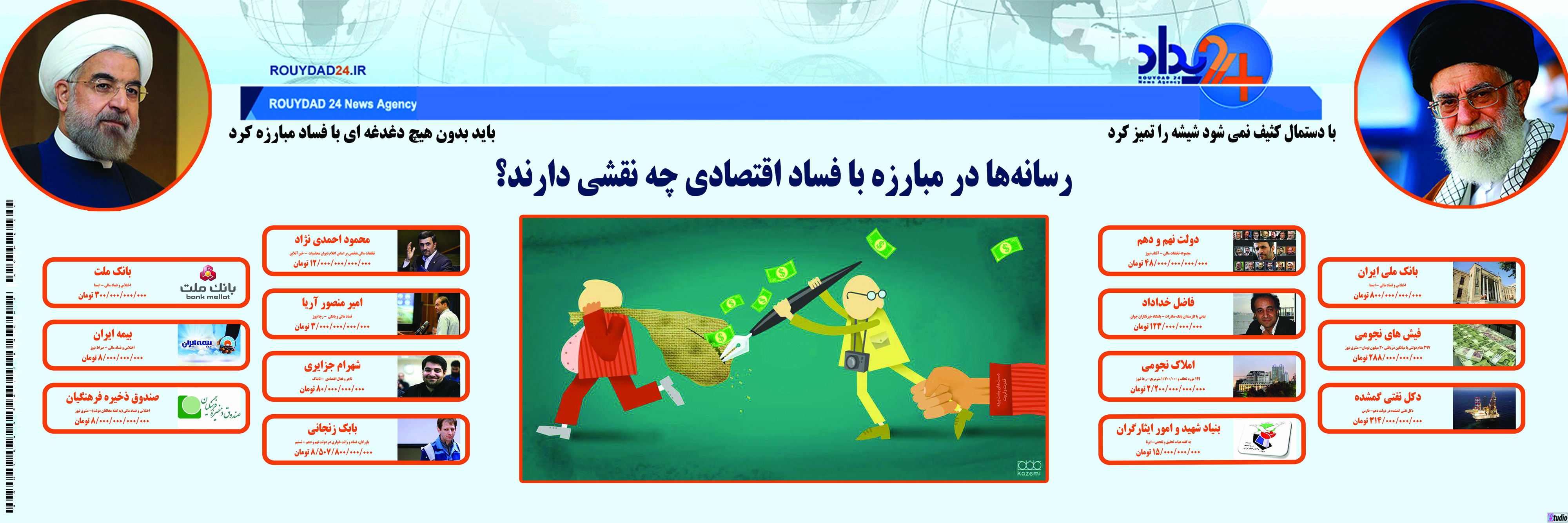 نقش رسانه‌ها در مبارزه با فساد