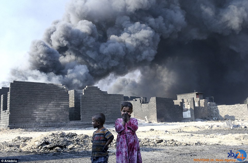 آتش داعش در چهره کودکان عراقی (تصاویر)