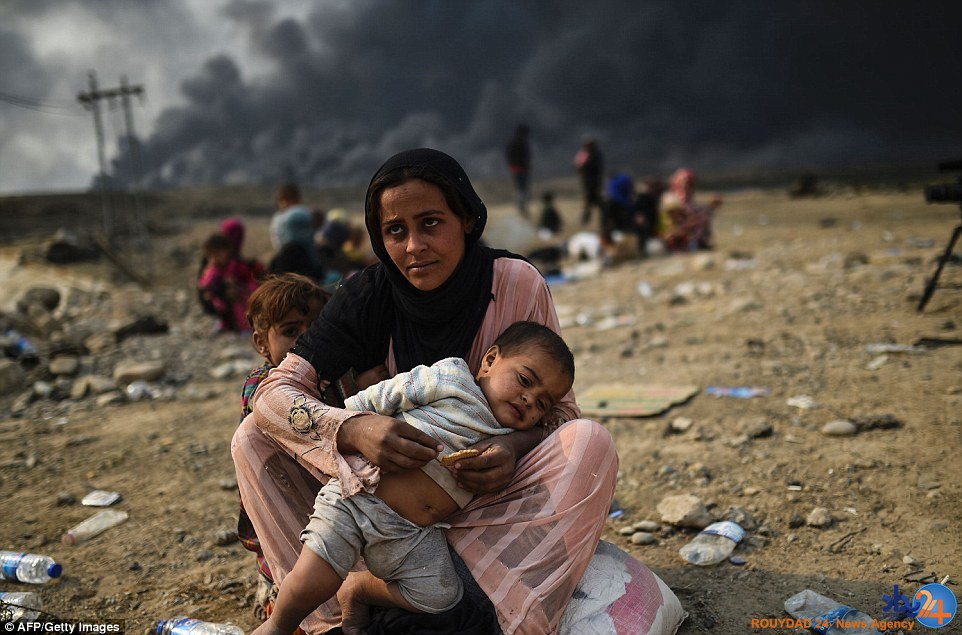 آتش داعش در چهره کودکان عراقی (تصاویر)