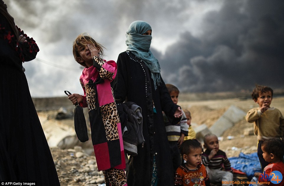 آتش داعش در چهره کودکان عراقی (تصاویر)