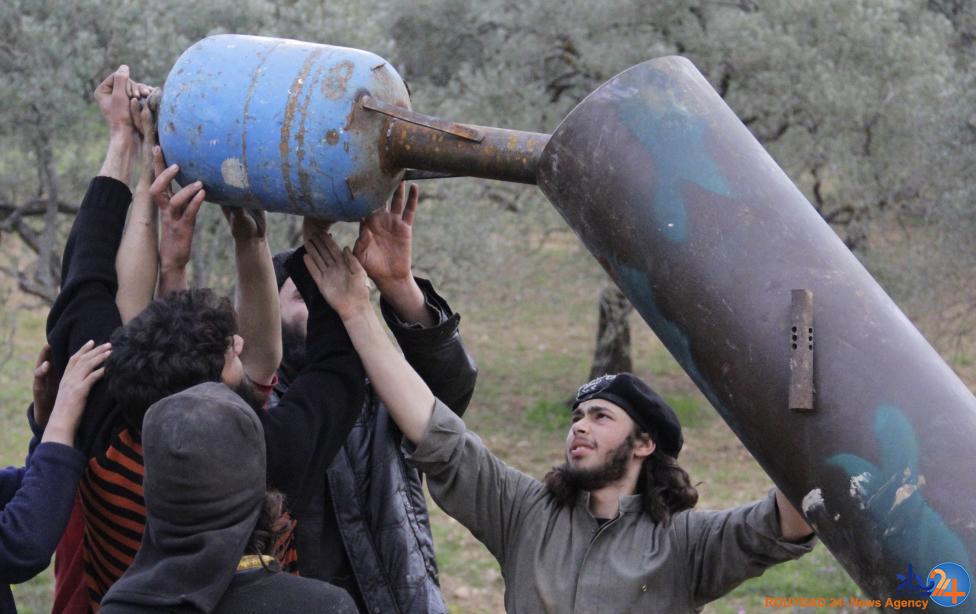 تسلیحات خودساخته مخالفان سوریه (تصاویر) تسلیحات خودساخته مخالفان سوریه (تصاویر)