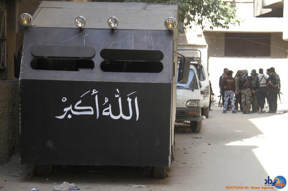 تسلیحات خودساخته مخالفان سوریه (تصاویر) تسلیحات خودساخته مخالفان سوریه (تصاویر)