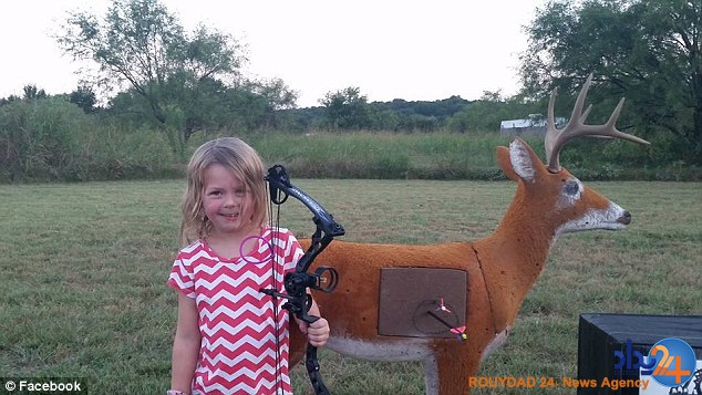 شکار گوزن توسط دختر 7ساله تگزاسی (فیلم و تصاویر)