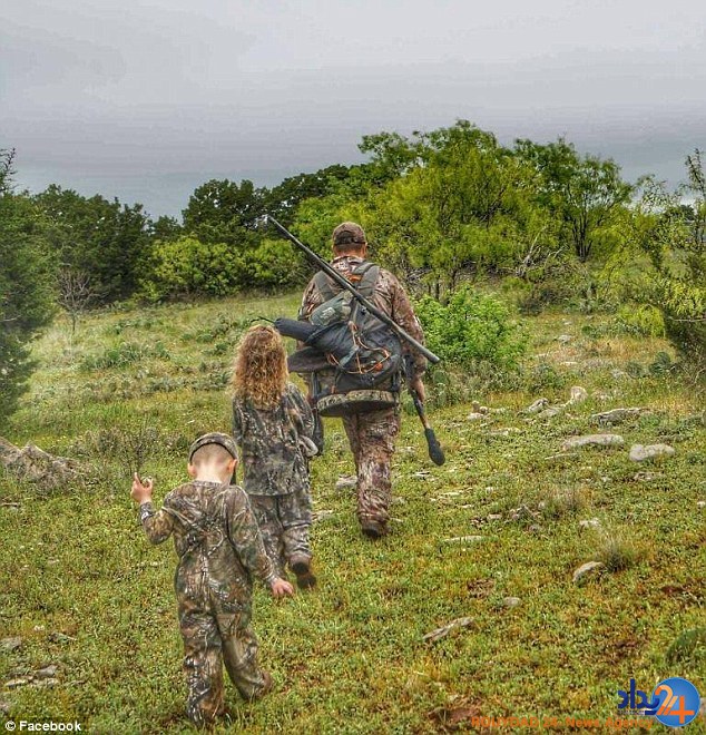 شکار گوزن توسط دختر 7ساله تگزاسی (فیلم و تصاویر)