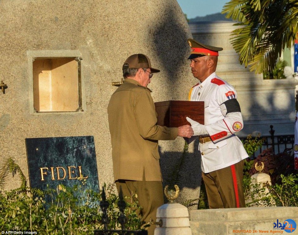 آرامگاه ابدی فیدل کاسترو (تصاویر)