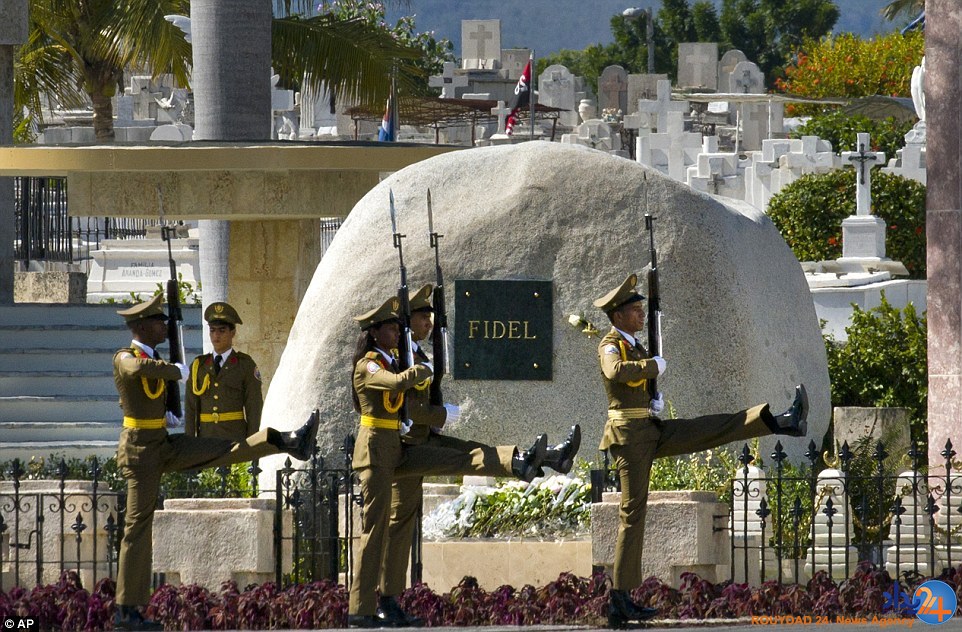 آرامگاه ابدی فیدل کاسترو (تصاویر)