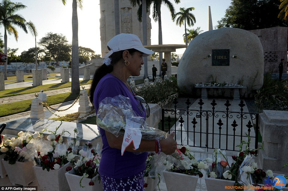 آرامگاه ابدی فیدل کاسترو (تصاویر)