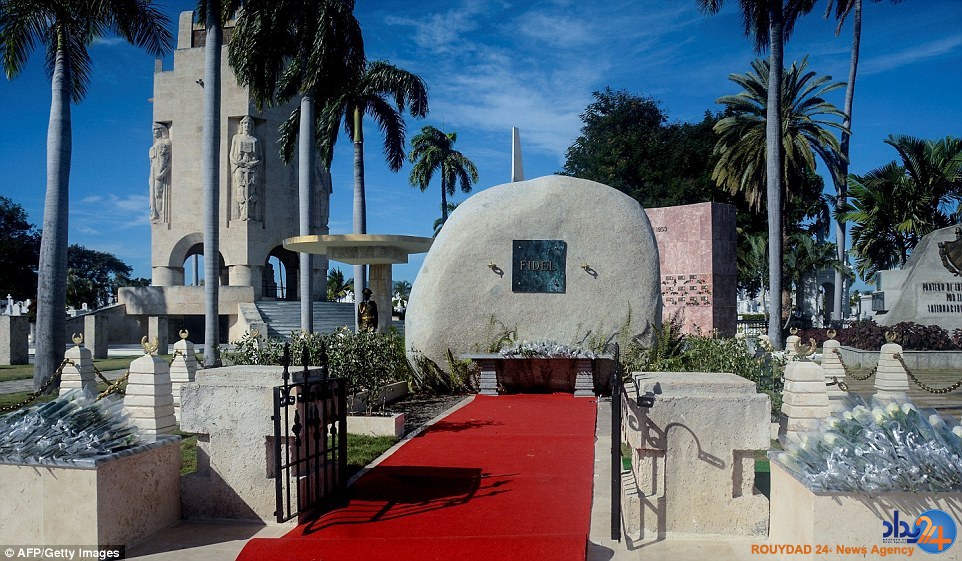 آرامگاه ابدی فیدل کاسترو (تصاویر)