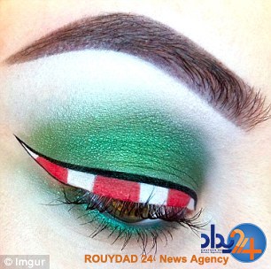 خط چشم‌های ویژه کریسمس رسید (تصاویر)