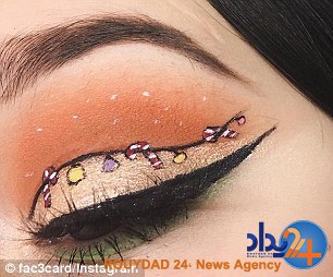 خط چشم‌های ویژه کریسمس رسید (تصاویر)