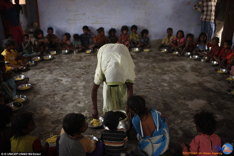 تصاویر تلخ یونیسف از کودکان جهان در هفتادمین سالگردش