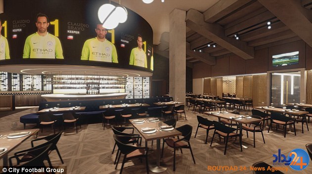 رونمایی از تونل شیشه‌ای رختکن مدرن منچسترسیتی (فیلم و تصاویر)