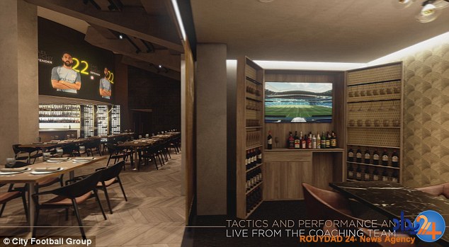 رونمایی از تونل شیشه‌ای رختکن مدرن منچسترسیتی (فیلم و تصاویر)