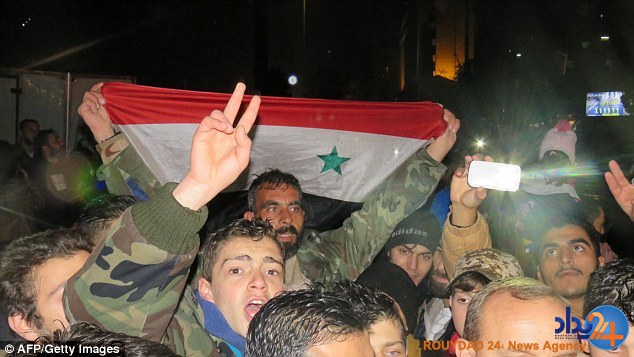 شادی مردم حلب پس از آزادی (تصاویر)