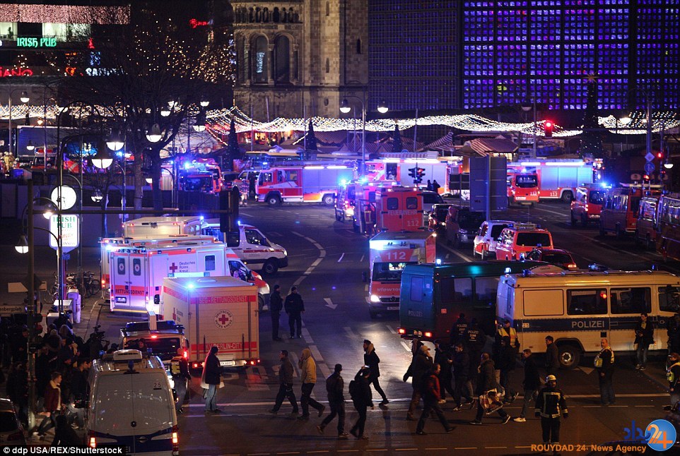 فیلم و تصاویر دلخراش از حادثه تروریستی برلین