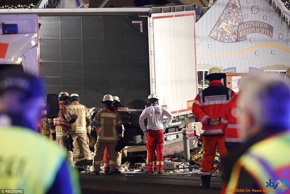 فیلم و تصاویر دلخراش از حادثه تروریستی برلین