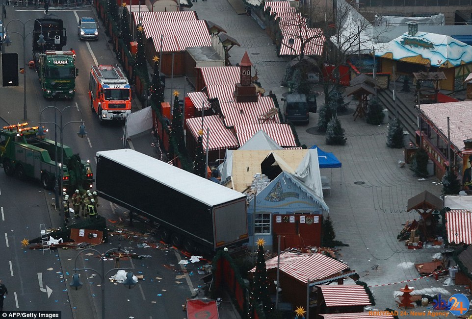 لحظه بازداشت راننده کامیون مرگ برلین (فیلم و تصاویر)