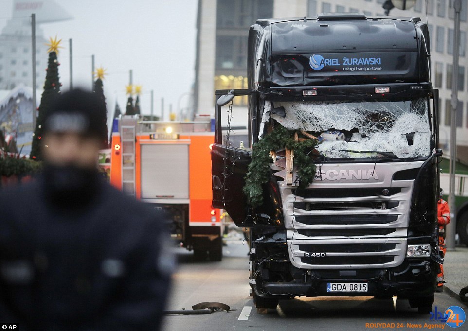 لحظه بازداشت راننده کامیون مرگ برلین (فیلم و تصاویر)