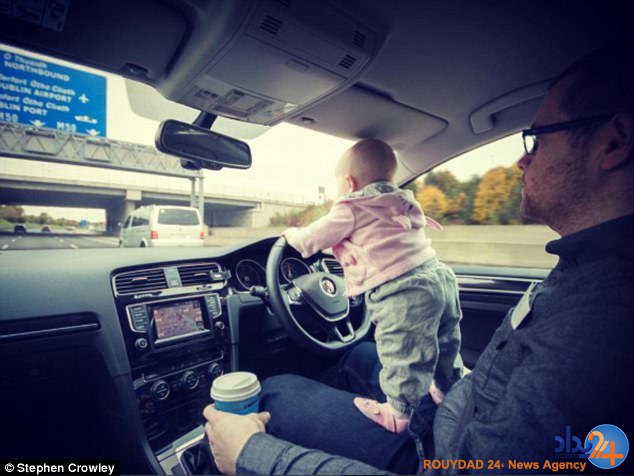 نوزاد 18 ماهه سوژه عکس‌های وحشتناک پدر شد (تصاویر)