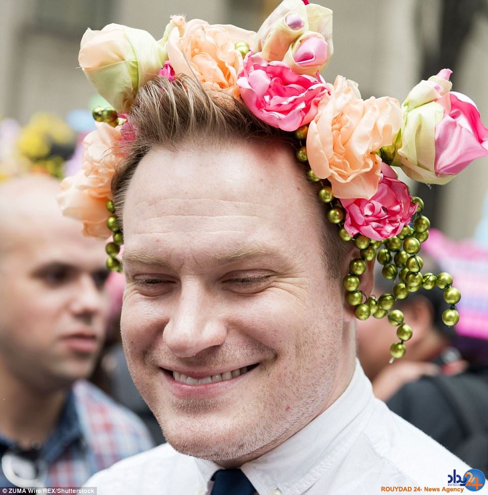 پوشش عجیب و رنگارنگ مردم در رژه یکشنبه عید پاک نیویورک (تصاویر)