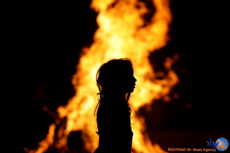 اعتراض در ونزوئلا آتش در نیویورک