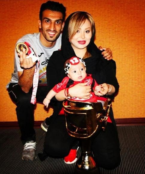 حسین ماهینی و همسر و دخترش+عکس