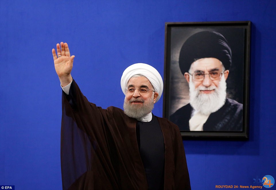 جشن پیروزی روحانی (تصاویر)