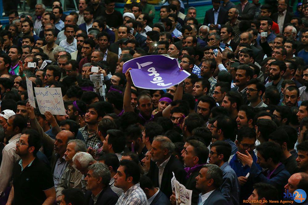 سفر روحانی به قزوین (تصاویر)