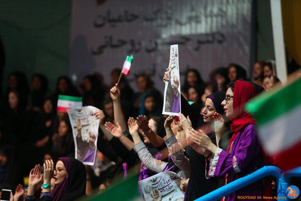 سفر روحانی به قزوین (تصاویر)