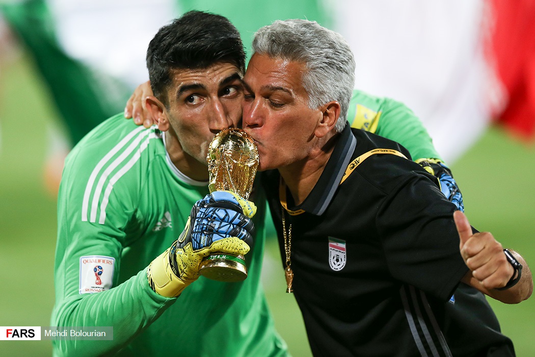 صعود تیم ملی فوتبال ایران به جام جهانی ۲۰۱۸ (تصاویر)