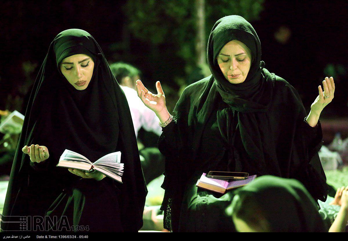 شب نوزدهم ماه مبارک رمضان (تصاویر)