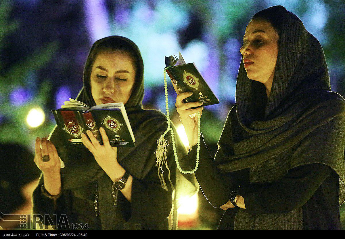 شب نوزدهم ماه مبارک رمضان (تصاویر)