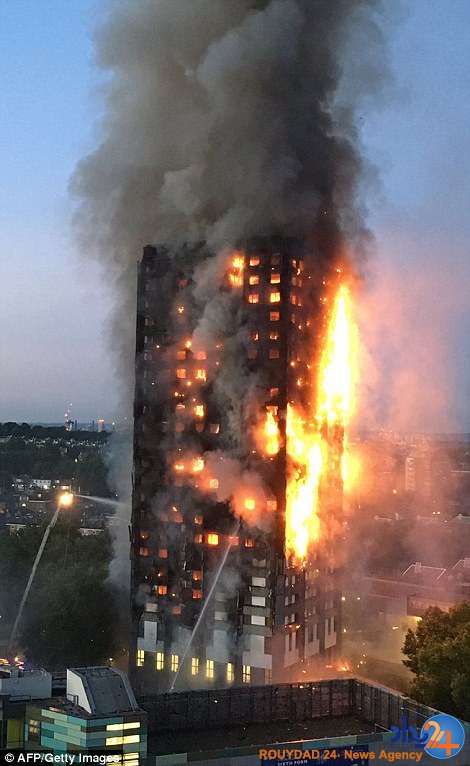 آتش سوزی مهیب در برج 27 طبقه لندن (فیلم و تصاویر) آتش سوزی مهیب در برج 27 طبقه لندن (فیلم و تصاویر)