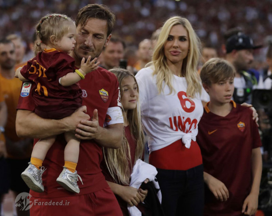 (تصاویر) خداحافظی باشکوه فرانچسکو توتی (تصاویر) خداحافظی باشکوه فرانچسکو توتی