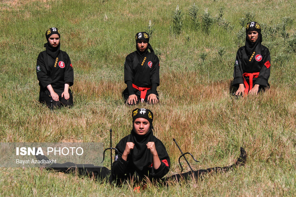 تمرینات تیم بانوان نینجوتسوکار - بروجرد