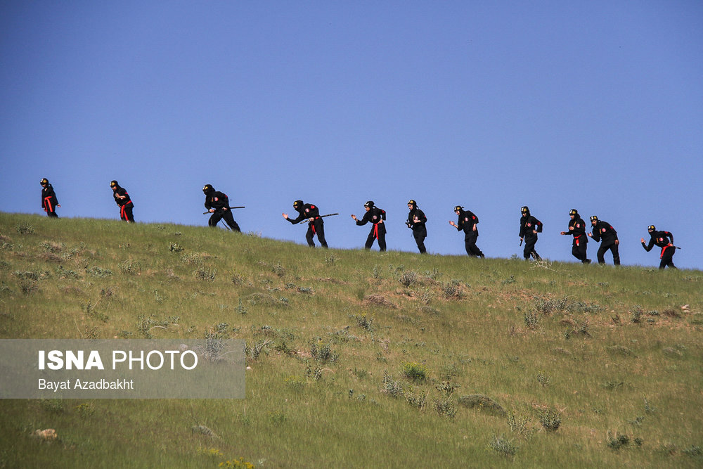 تمرینات تیم بانوان نینجوتسوکار - بروجرد