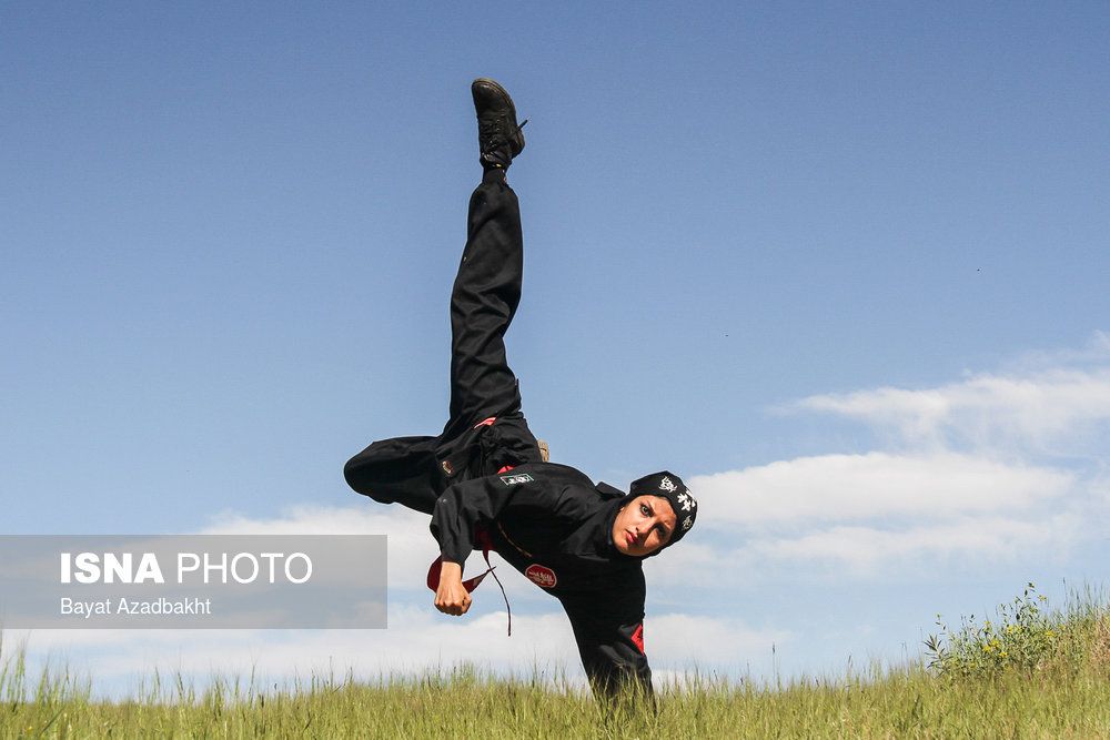 تمرینات تیم بانوان نینجوتسوکار - بروجرد