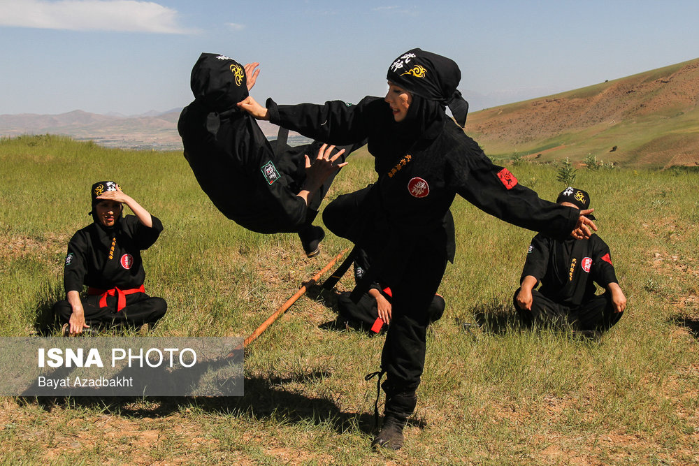 تمرینات تیم بانوان نینجوتسوکار - بروجرد