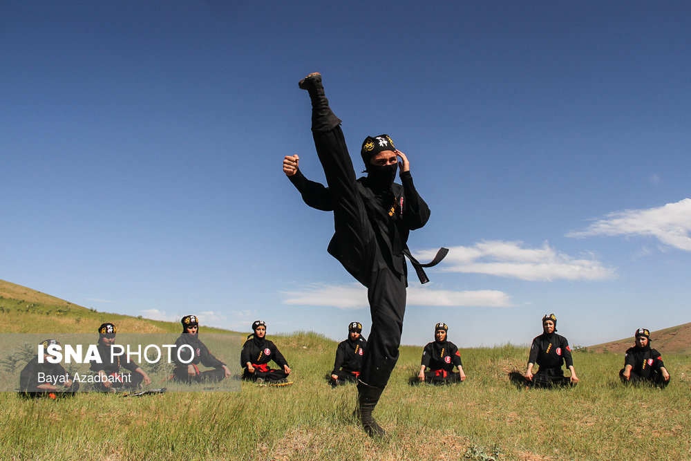 تمرینات تیم بانوان نینجوتسوکار - بروجرد