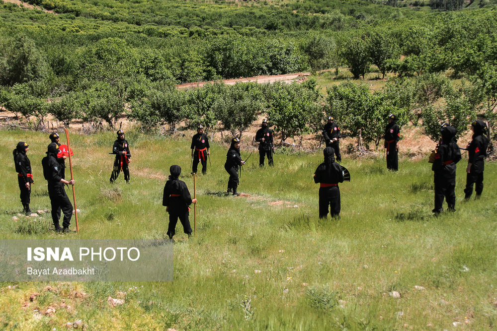 تمرینات تیم بانوان نینجوتسوکار - بروجرد