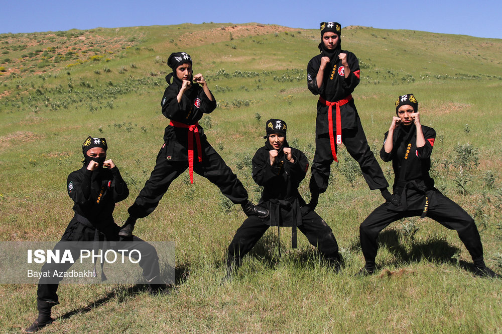 تمرینات تیم بانوان نینجوتسوکار - بروجرد