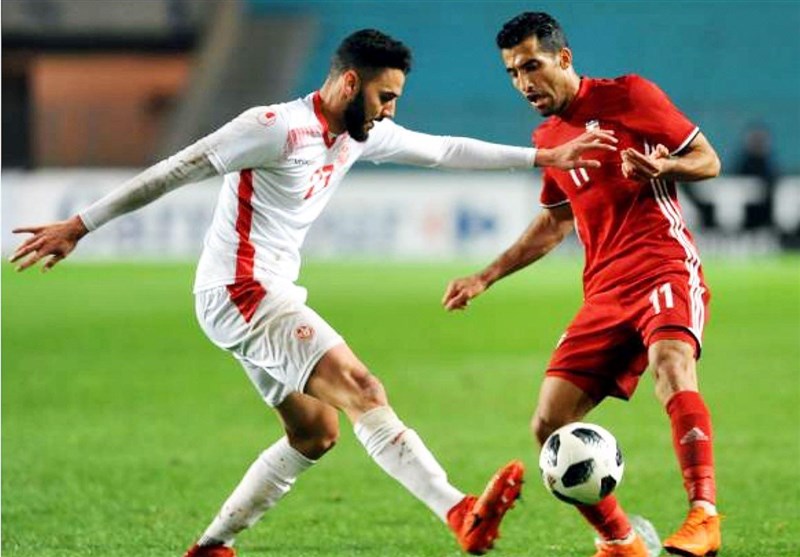 تونس 1 - 0 ایران / شکست با گل به خودی تونس 1 - 0 ایران / شکست با گل به خودی