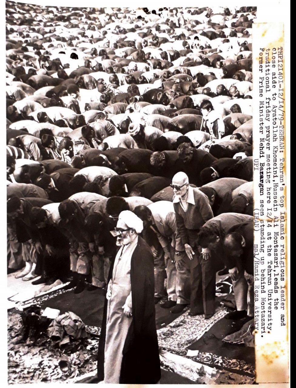 وقتی مرحوم بازرگان به مرحوم منتظری اقتدا می کرد