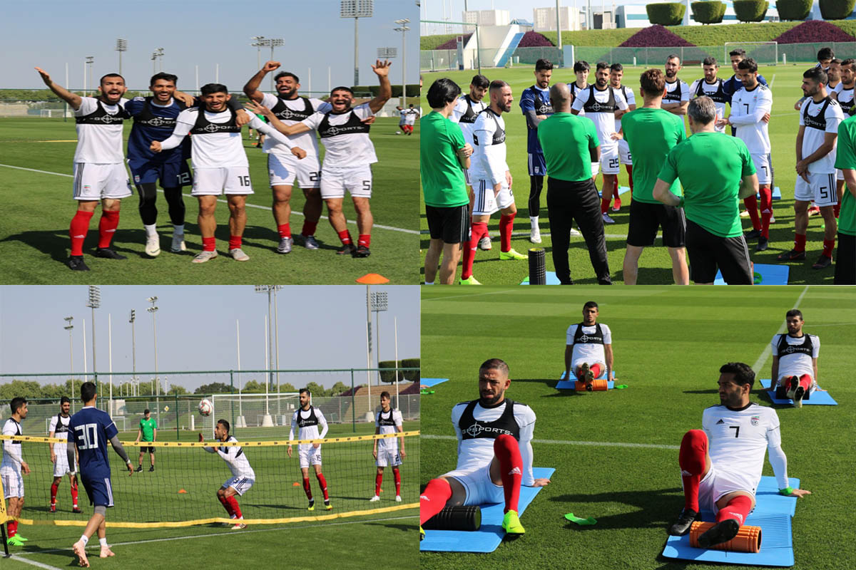 جلسه آنالیز تیم ملی فوتبال در قطر برگزار شد